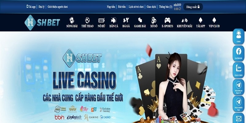 Tổng quát thông tin cổng game uy tín Shbet